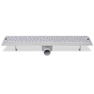 Σιφόνι Ντουζιέρας Γραμμικό Φυσαλίδες 630x140 χιλ. Ανοξ. Ατσάλι