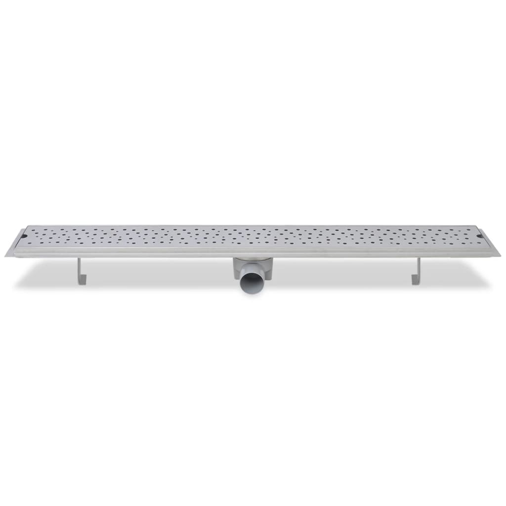 Σιφόνι Ντουζιέρας Γραμμικό Φυσαλίδες 930x140 χιλ. Ανοξ. Ατσάλι - Pakobazaar