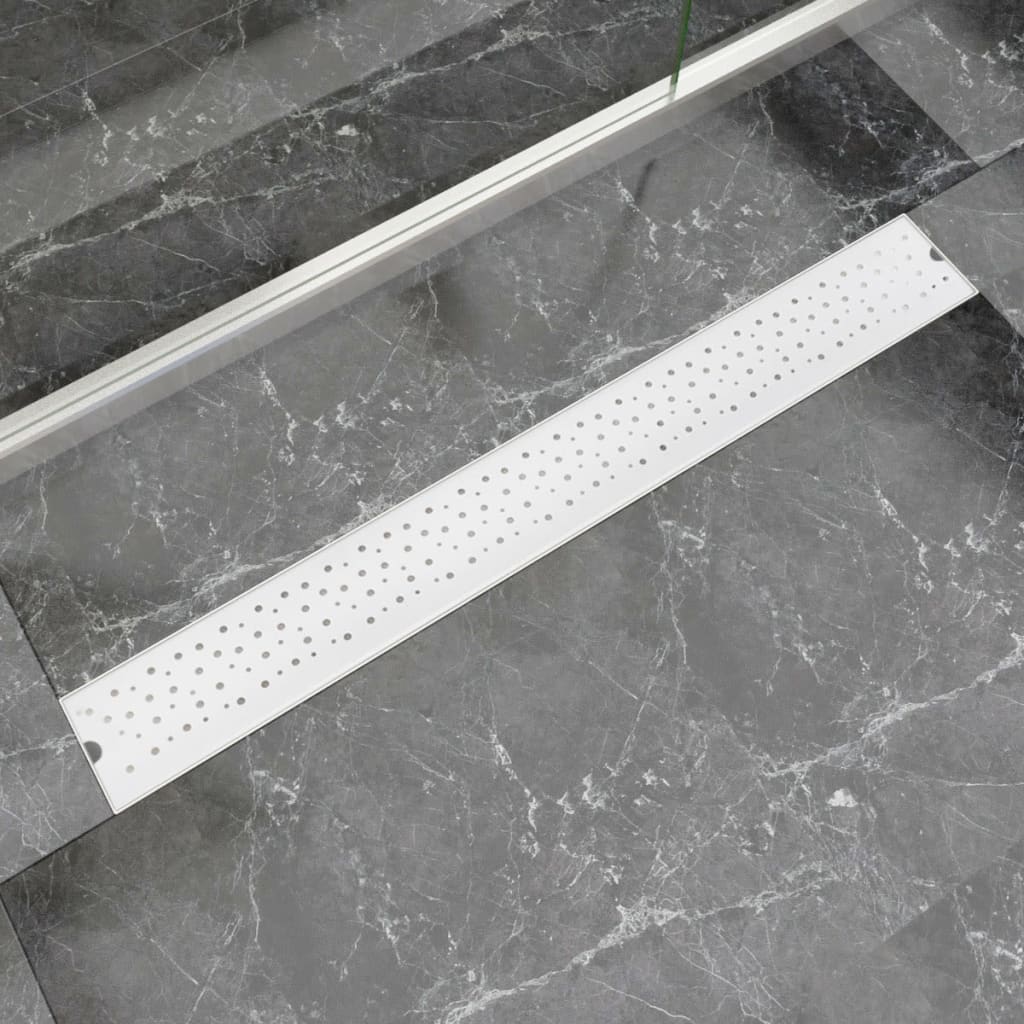 Σιφόνι Ντουζιέρας Γραμμικό Φυσαλίδες 930x140 χιλ. Ανοξ. Ατσάλι - Pakobazaar