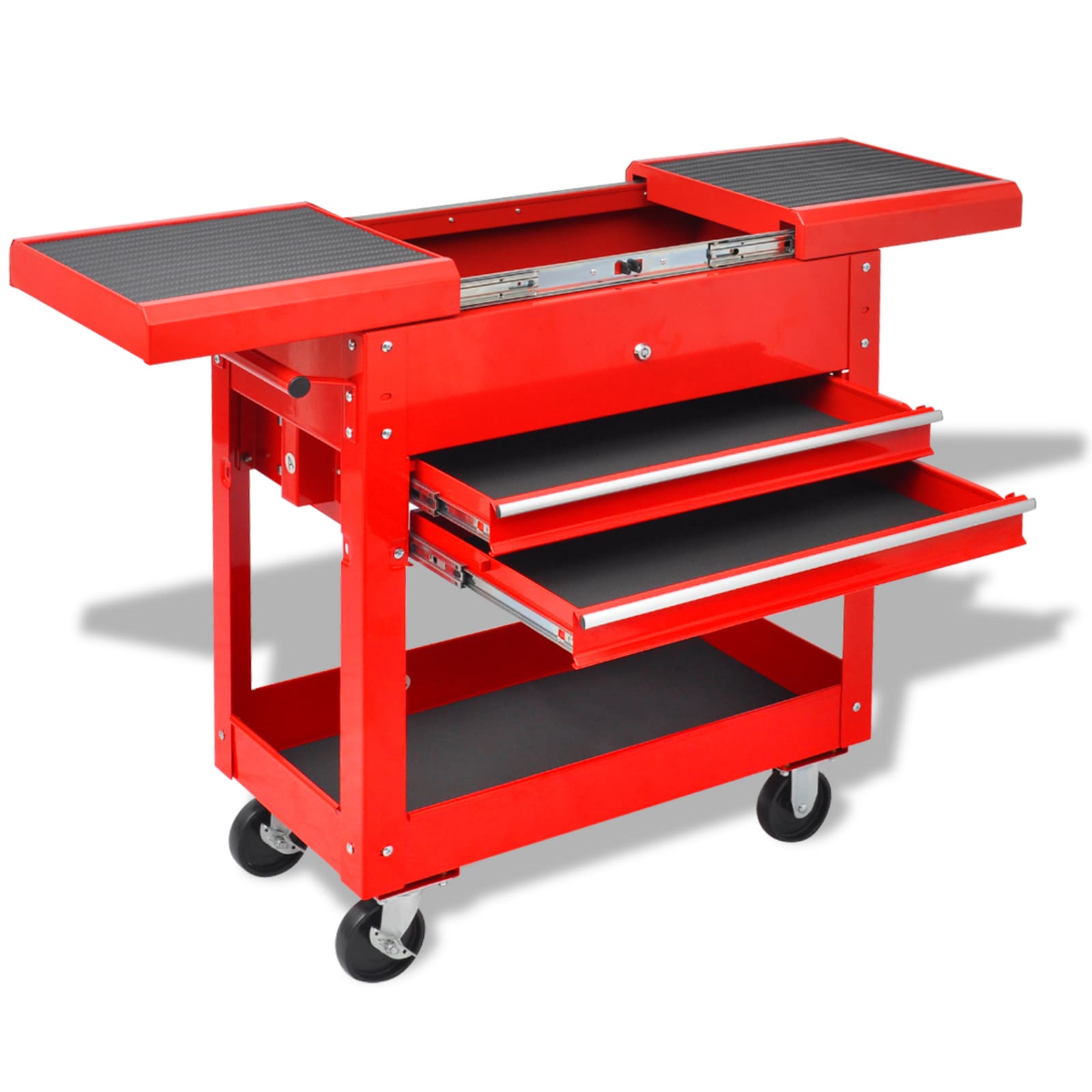 Καρότσι εργαλείων Κόκκινο 70.5 x 37 x 71 cm Ατσάλι - PAKOBAZAAR
