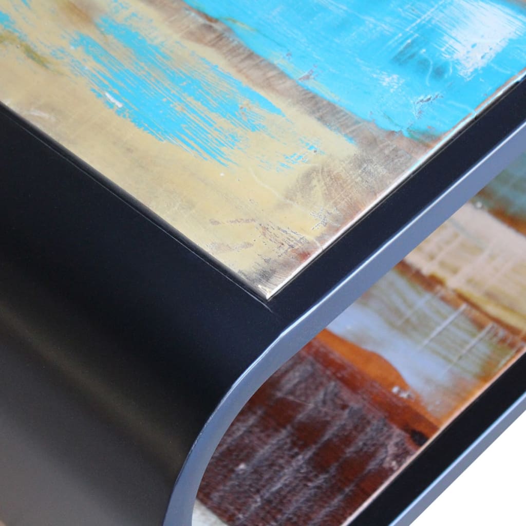 Τραπεζάκι Σαλονιού από Μασίφ Ανακυκλωμένο Ξύλο - PAKOBAZAAR