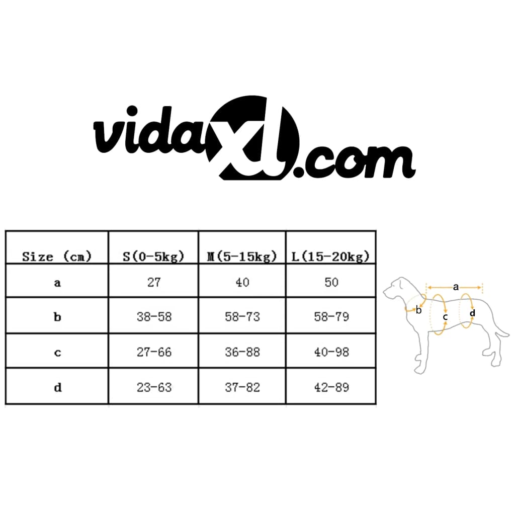 Σωσίβιο Γιλέκο Σκύλου Πορτοκαλί Μέγεθος L - Pakobazaar