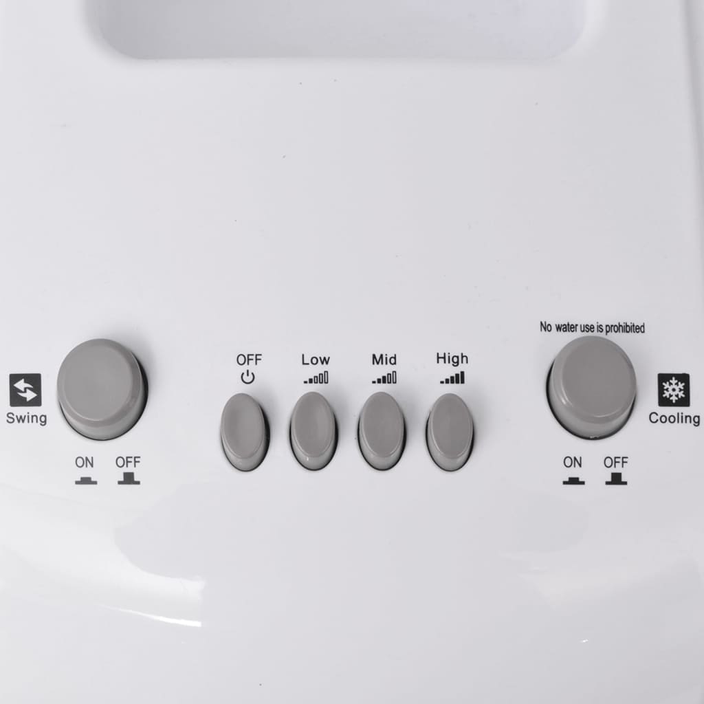 Air Cooler Φορητό 80 W 4 Λίτρων 25x26x56 εκ. - Pakobazaar