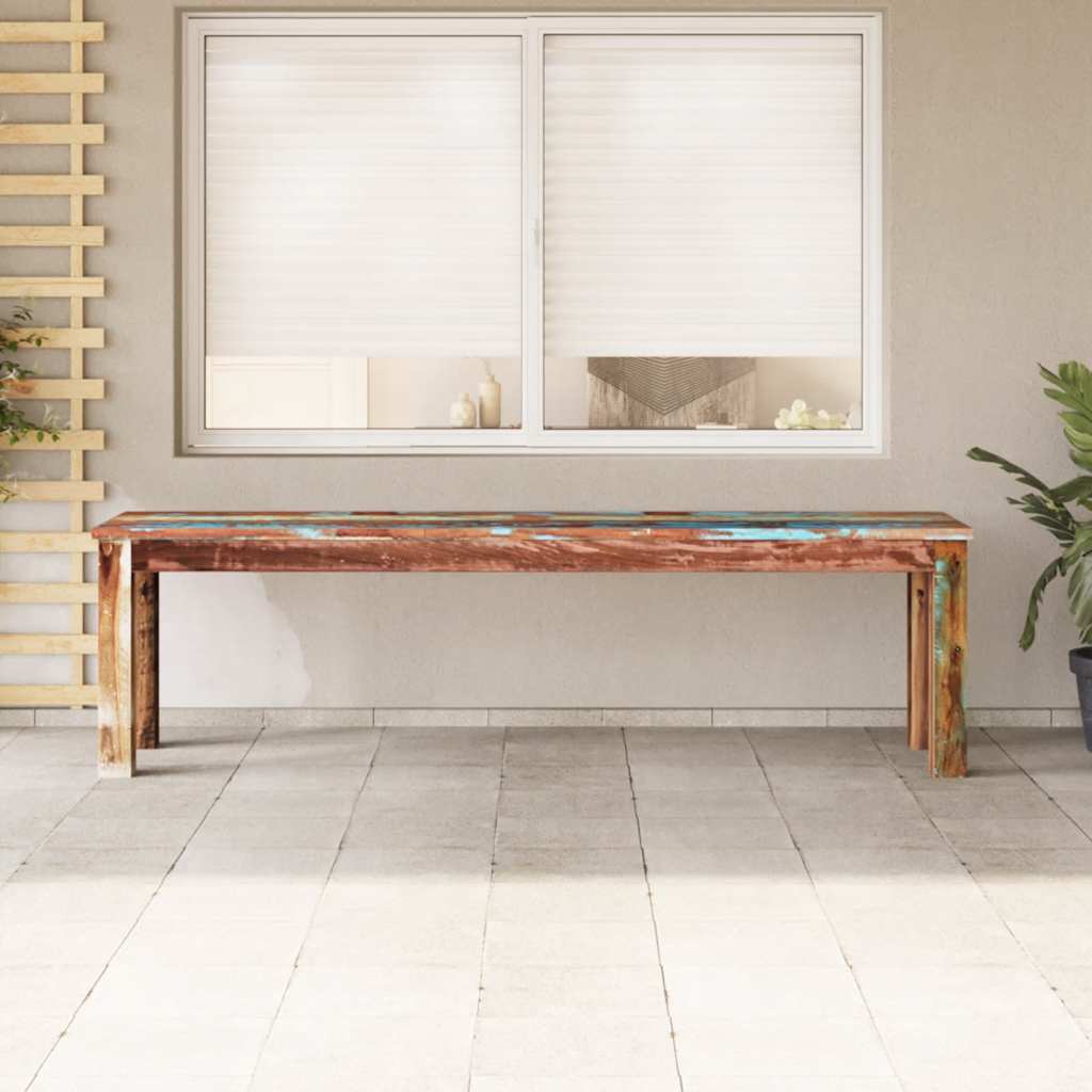 Πάγκος 160 x 35 x 46 εκ. από Μασίφ Ανακυκλωμένο Ξύλο