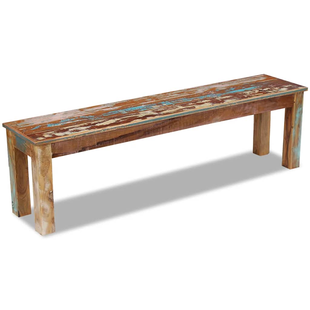 Πάγκος 160 x 35 x 46 εκ. από Μασίφ Ανακυκλωμένο Ξύλο