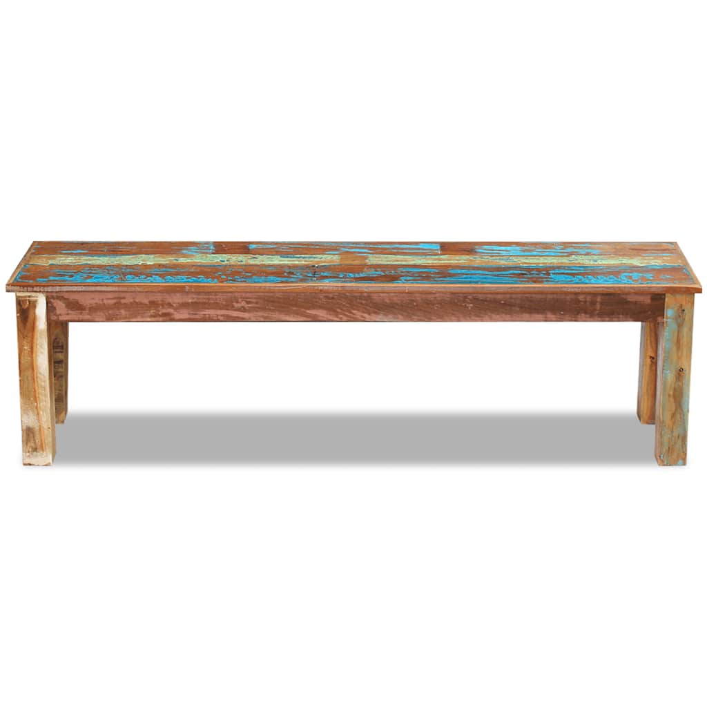 Πάγκος 160 x 35 x 46 εκ. από Μασίφ Ανακυκλωμένο Ξύλο