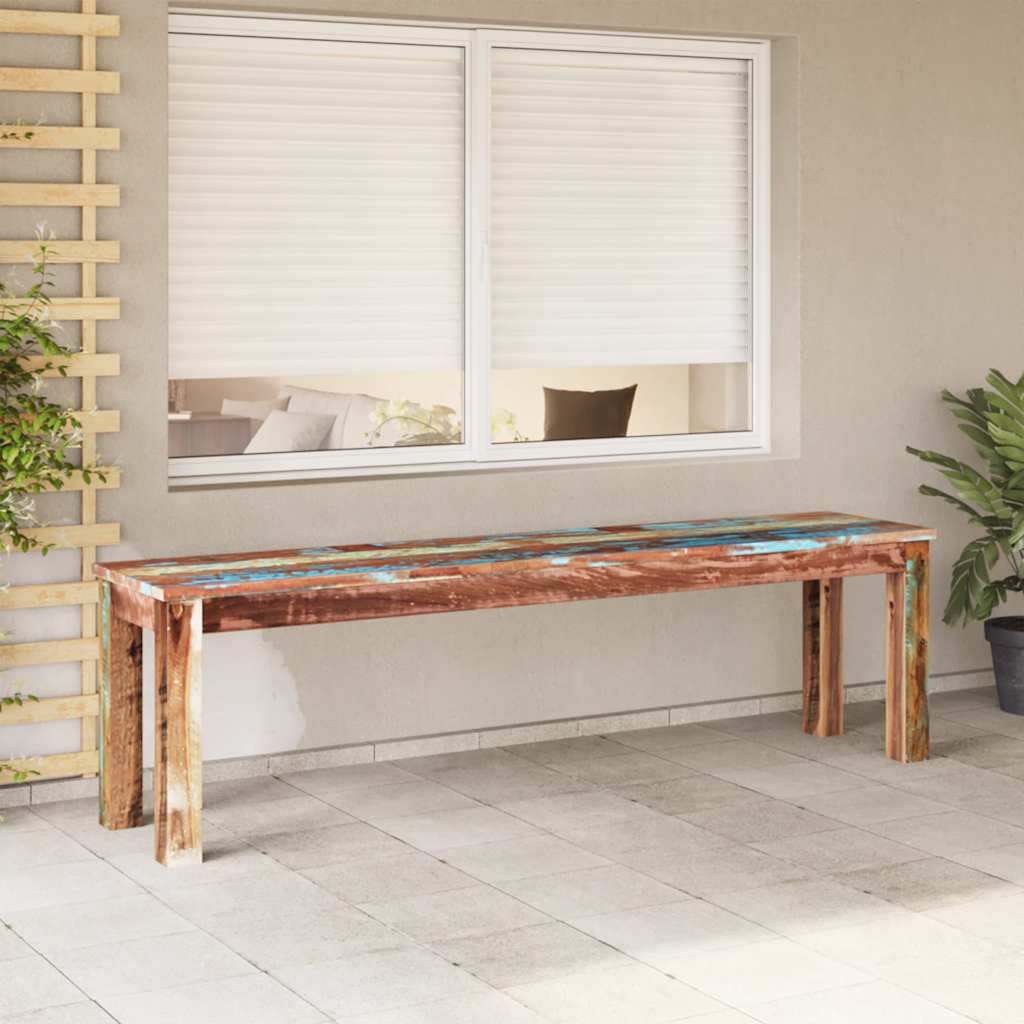 Πάγκος 160 x 35 x 46 εκ. από Μασίφ Ανακυκλωμένο Ξύλο