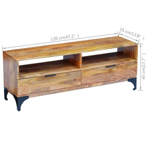 Έπιπλο Τηλεόρασης 120 x 35 x 45 εκ. από Ξύλο Μάνγκο - PAKOBAZAAR