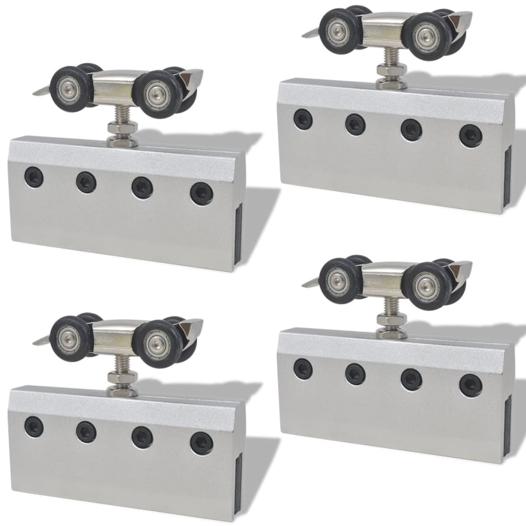 Πόρτα Διπλή Συρόμενη Γυάλινη - PAKOBAZAAR