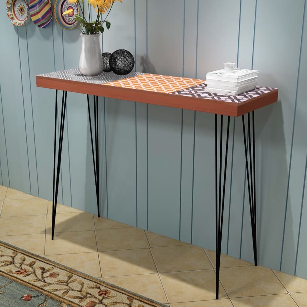 Κονσόλα Τραπέζι Καφέ 90 x 30 x 71,5 εκ. - PAKOBAZAAR