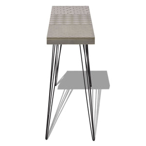Κονσόλα Τραπέζι Γκρι 90 x 30 x 71,5 εκ. - PAKOBAZAAR