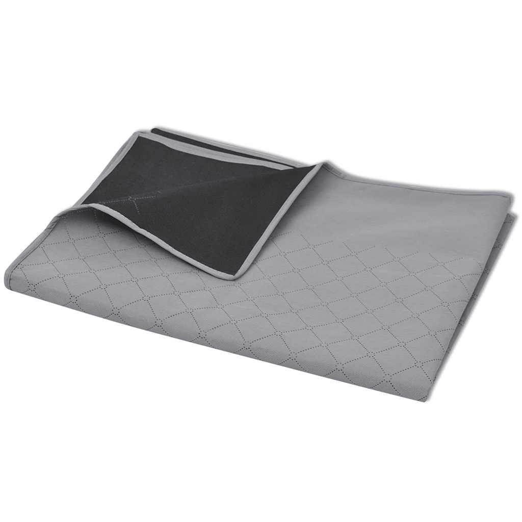 Κουβέρτα για Πικ-Νικ Γκρι και Μαύρη 150 x 200 εκ. - Pakobazaar