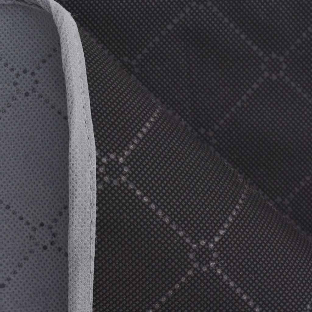 Κουβέρτα για Πικ-Νικ Γκρι και Μαύρη 150 x 200 εκ. - Pakobazaar