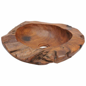 Νιπτήρας 45 εκ. από Μασίφ Ξύλο Teak - Pakobazaar