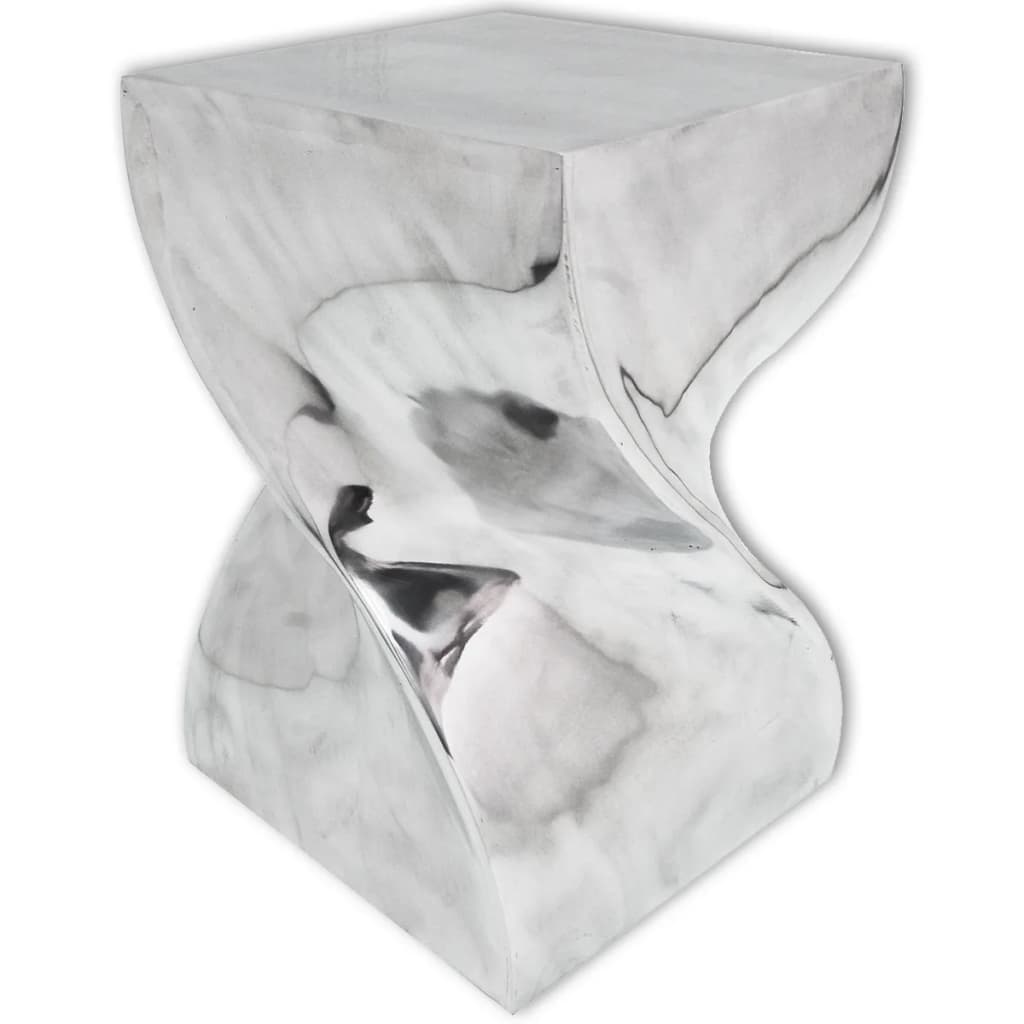 Σκαμπό/Τραπέζι Βοηθητικό Περιστροφικό Ασημί από Αλουμίνιο - PAKOBAZAAR