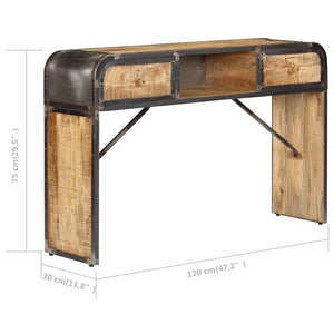 Κονσόλα 120 x 30 x 75 εκ. από Μασίφ Ξύλο Μάνγκο - PAKOBAZAAR