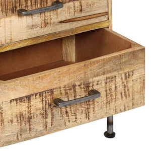 Συρταριέρα 45 x 35 x 106 εκ. από Μασίφ Ξύλο Μάνγκο - PAKOBAZAAR