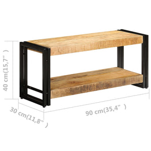 Έπιπλο Τηλεόρασης 90 x 30 x 40 εκ. από Μασίφ Ξύλο Μάνγκο - Pakobazaar