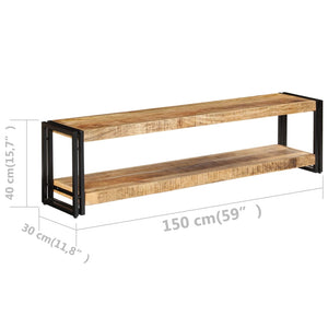 Έπιπλο Τηλεόρασης 150 x 30 x 40 εκ. από Μασίφ Ξύλο Μάνγκο - PAKOBAZAAR