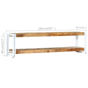 Έπιπλο Τηλεόρασης 150 x 30 x 40 εκ. από Μασίφ Ξύλο Μάνγκο