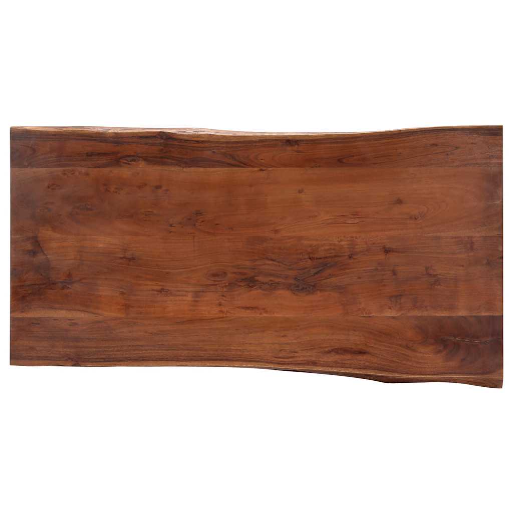 Τραπεζάκι Σαλονιού Live Edge 115x60x40 εκ. Μασίφ Ξύλο Ακακίας - PAKOBAZAAR