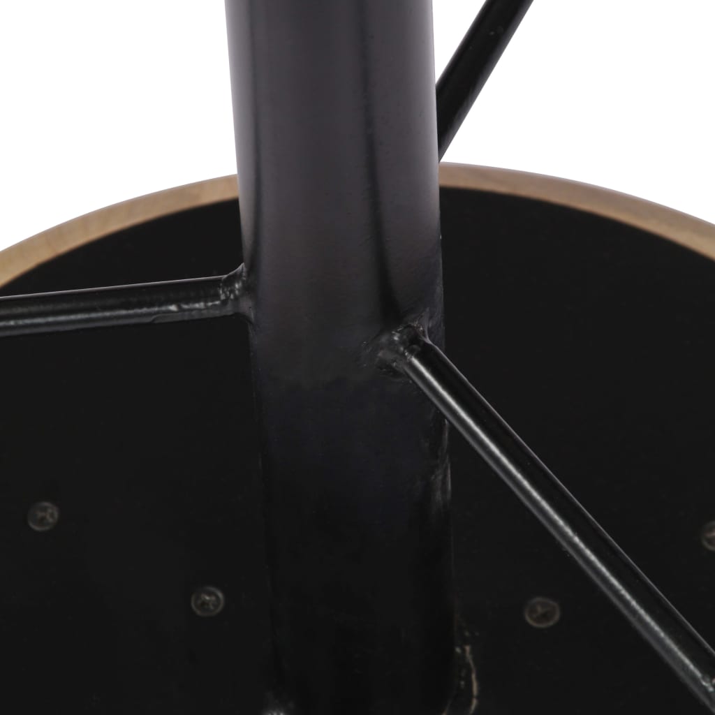 Σκαμπό Μπαρ 2 τεμ. από Μασίφ Ξύλο Μάνγκο - PAKOBAZAAR