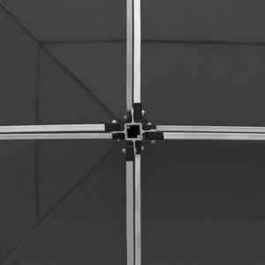 Κιόσκι Πτυσσόμενο Επαγγελματικό Ανθρακί 6 x 3 μ. Αλουμινίου - Pakobazaar