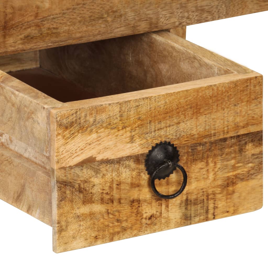 Γραφείο με 2 Συρτάρια 110 x 50 x 77 εκ. από Μασίφ Ξύλο Μάνγκο - PAKOBAZAAR