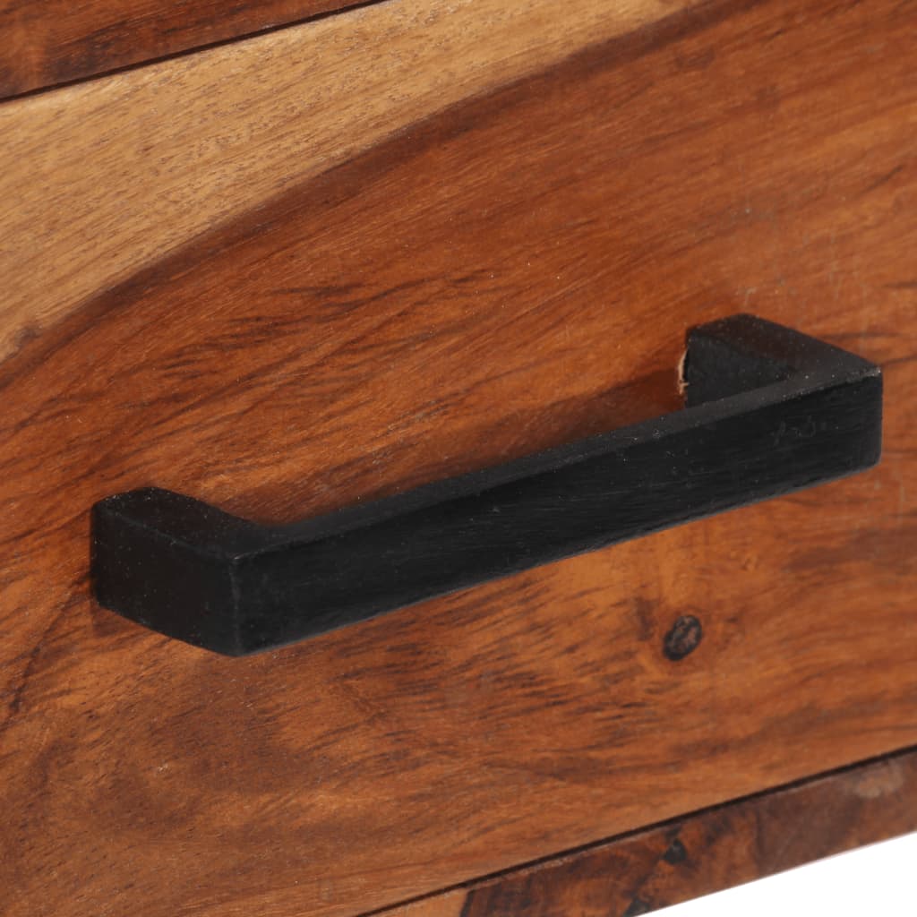 Γραφείο με 2 Συρτάρια 110x50x77 εκ. από Μασίφ Ξύλο Ακακίας - PAKOBAZAAR