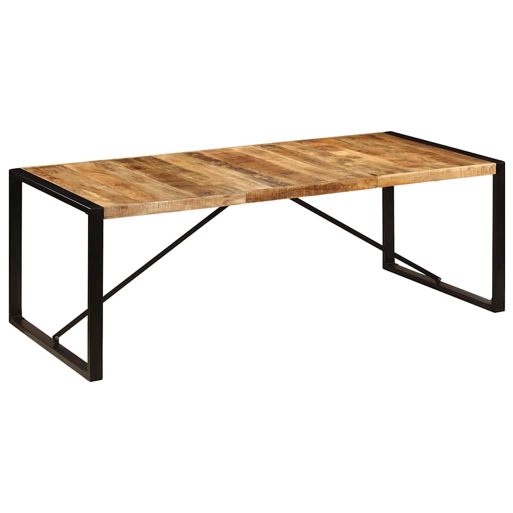 Τραπεζαρία 220 x 100 x 75 εκ. από Μασίφ Ξύλο Μάνγκο - PAKOBAZAAR