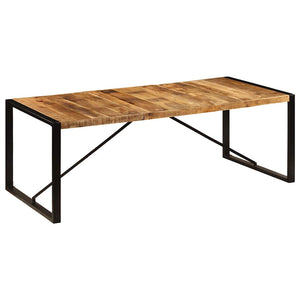 Τραπεζαρία 220 x 100 x 75 εκ. από Μασίφ Ξύλο Μάνγκο - PAKOBAZAAR