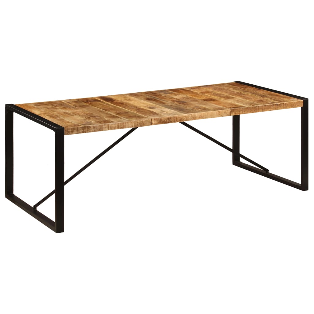 Τραπεζαρία 220 x 100 x 75 εκ. από Μασίφ Ξύλο Μάνγκο - PAKOBAZAAR