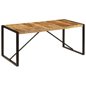 Τραπεζαρία 180 x 90 x 75 εκ. από Μασίφ Ξύλο Μάνγκο - PAKOBAZAAR