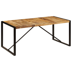 Τραπεζαρία 180 x 90 x 75 εκ. από Μασίφ Ξύλο Μάνγκο - PAKOBAZAAR