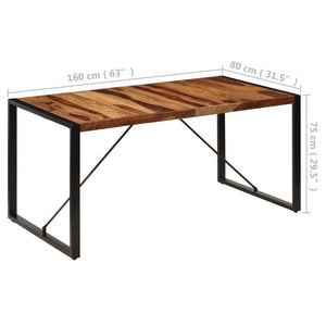 Τραπεζαρία 160 x 80 x 75 εκ. από Μασίφ Ξύλο Ακακίας - PAKOBAZAAR
