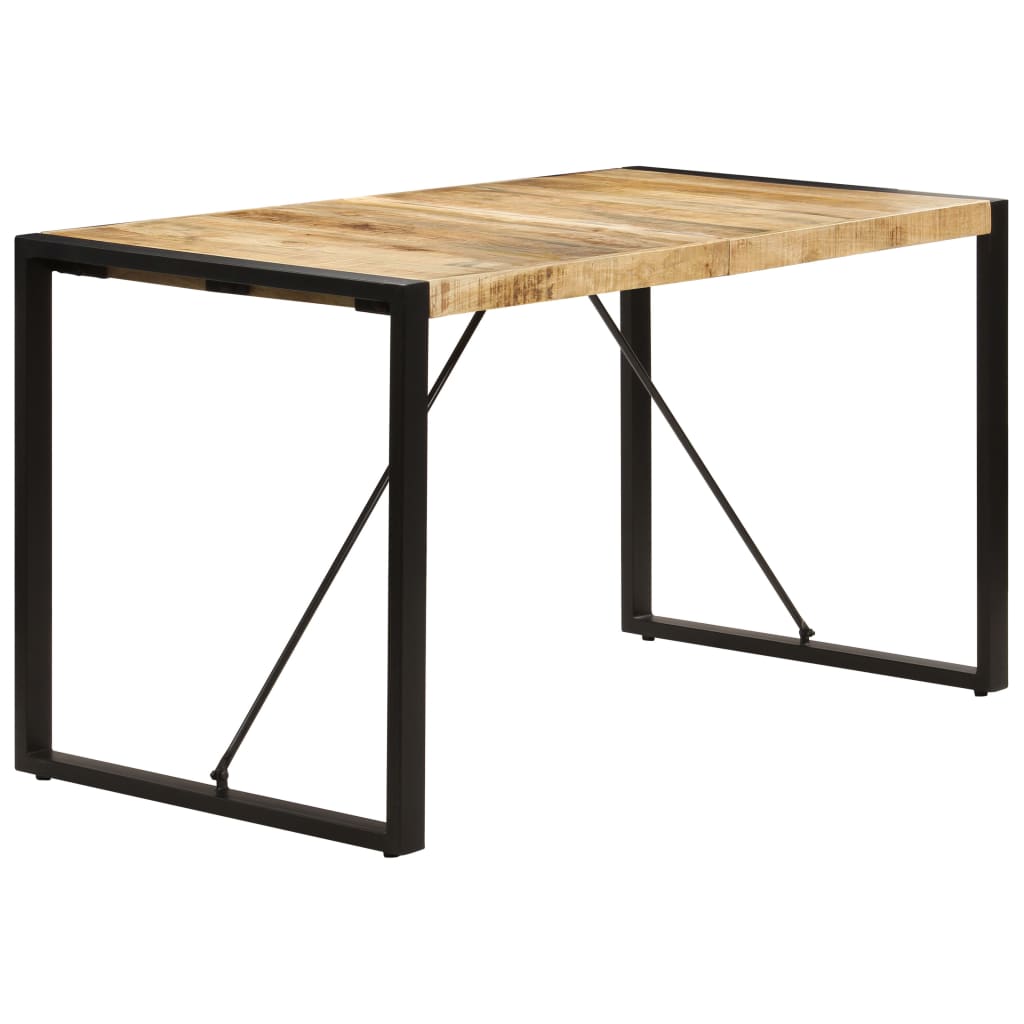 Τραπεζαρία 140 x 70 x 75 εκ. από Μασίφ Ξύλο Μάνγκο - PAKOBAZAAR