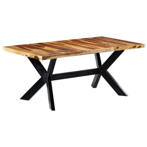 Τραπεζαρία 180 x 90 x 75 εκ. από Μασίφ Ξύλο Ακακίας - Pakobazaar