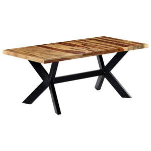 Τραπεζαρία 180 x 90 x 75 εκ. από Μασίφ Ξύλο Ακακίας - Pakobazaar