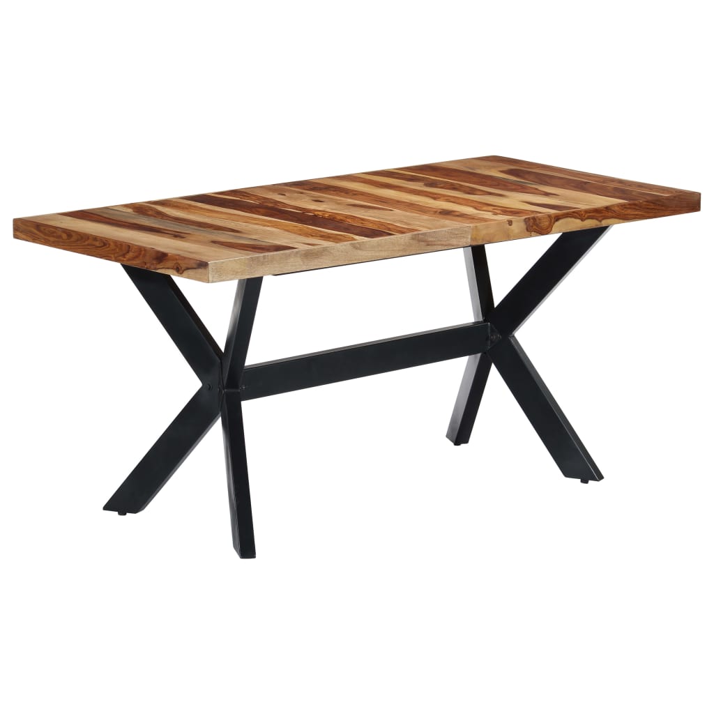 Τραπεζαρία 160 x 80 x 75 εκ. από Μασίφ Ξύλο Ακακίας