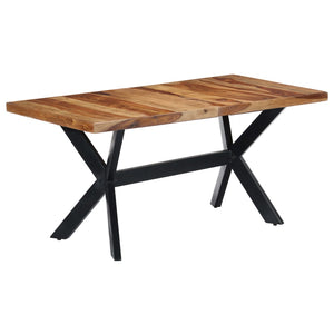 Τραπεζαρία 160 x 80 x 75 εκ. από Μασίφ Ξύλο Ακακίας