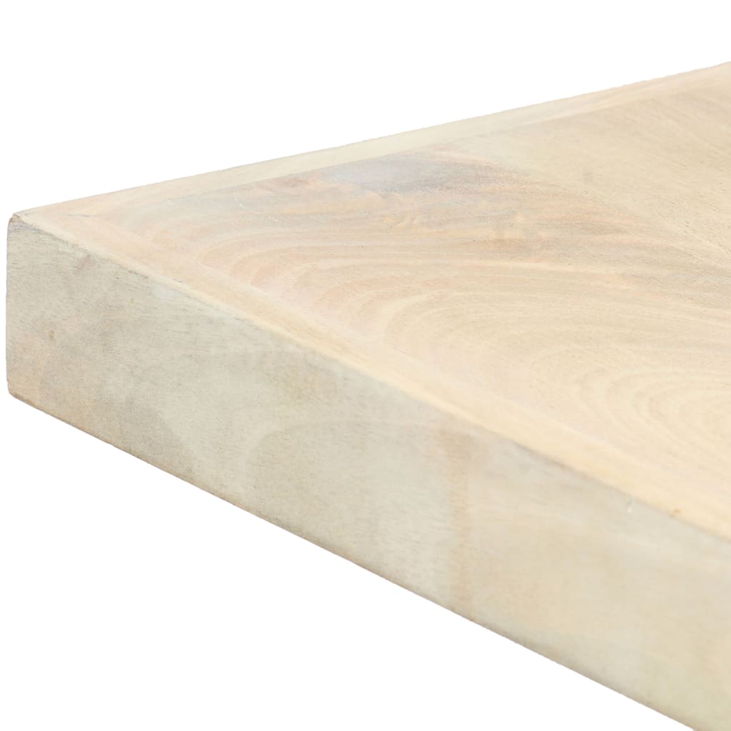 Τραπεζαρία 140 x 70 x 75 εκ. από Μασίφ Ξεβαμμένο Ξύλο Μάνγκο - PAKOBAZAAR