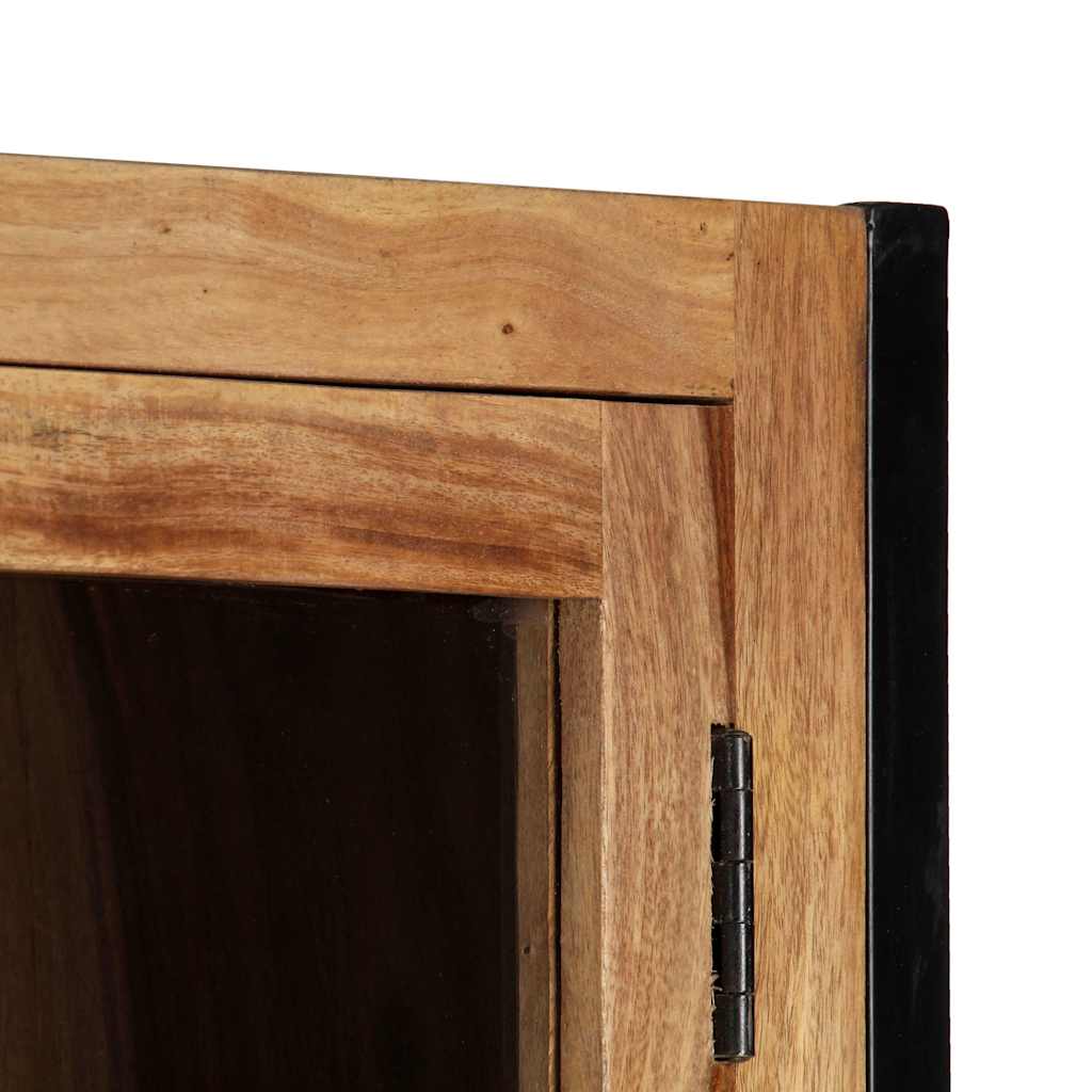 Βιτρίνα 100 x 40 x 175 εκ. από Μασίφ Ξύλο Ακακίας