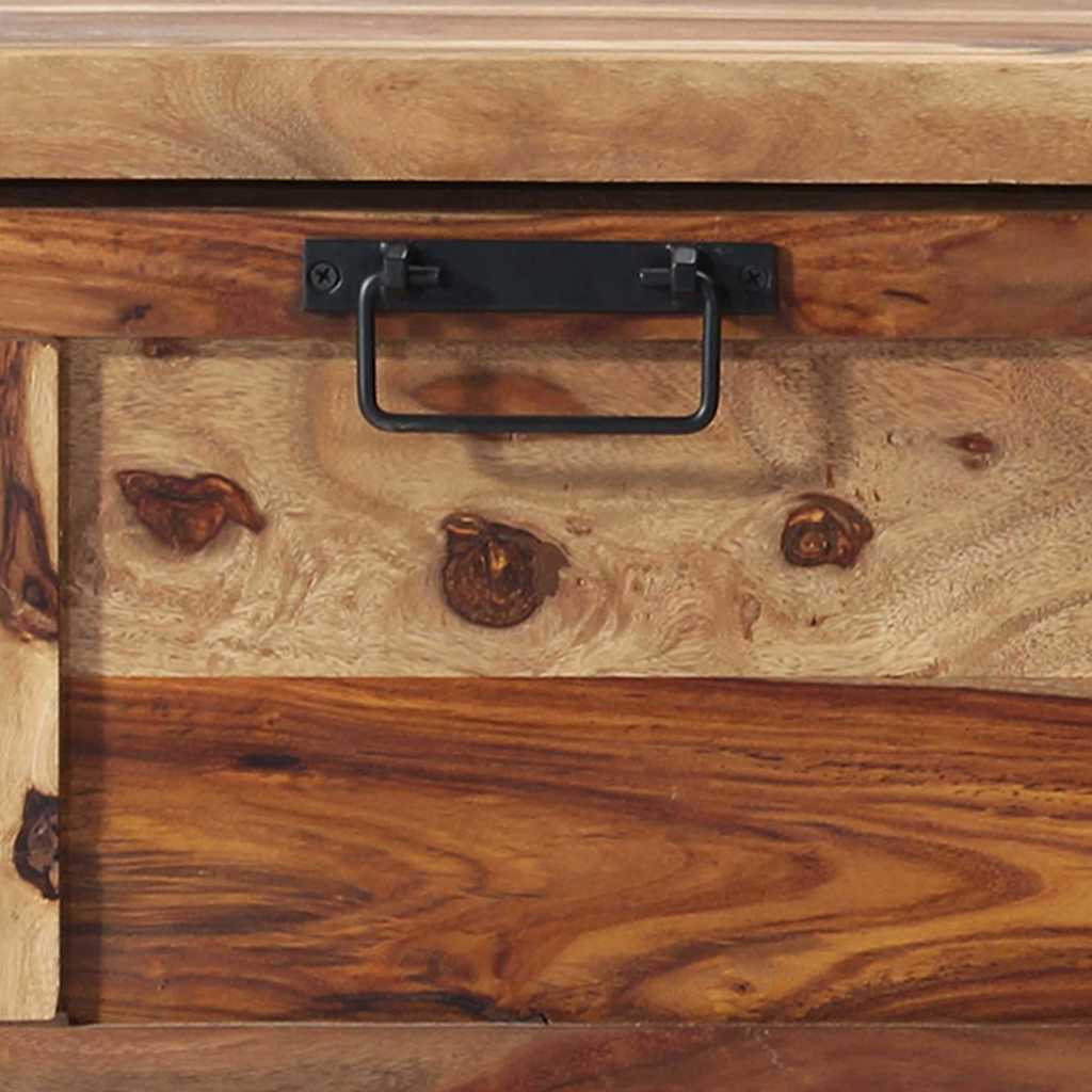Παπουτσοθήκη 120 x 35 x 40 εκ. από Μασίφ Ξύλο Ακακίας - Pakobazaar