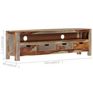 Έπιπλο Τηλεόρασης 130 x 30 x 40 εκ. από Μασίφ Ξύλο Ακακίας - PAKOBAZAAR