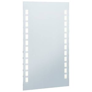Καθρέφτης Μπάνιου Τοίχου με LED 60 x 100 εκ. - PAKOBAZAAR
