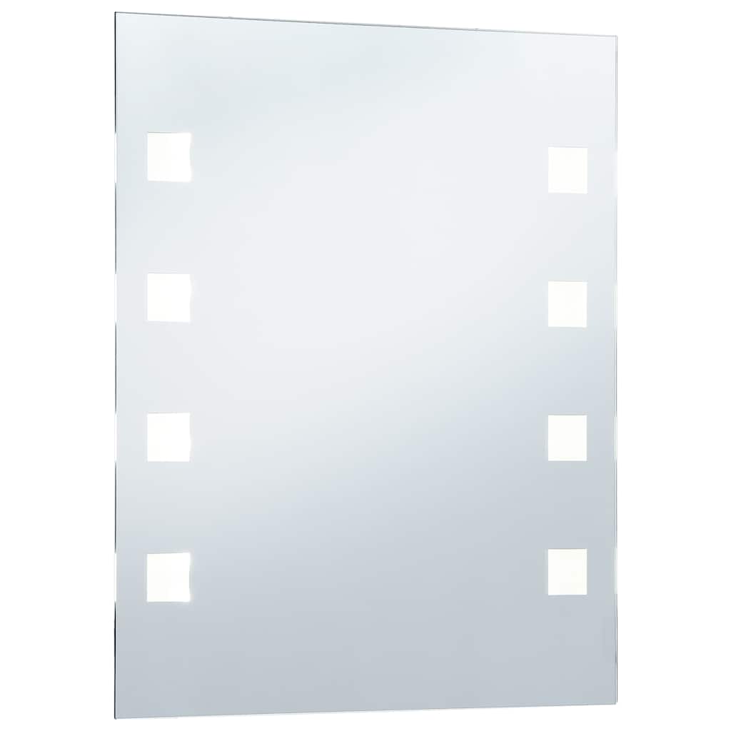 Καθρέφτης Μπάνιου Τοίχου με LED 50 x 60 εκ.