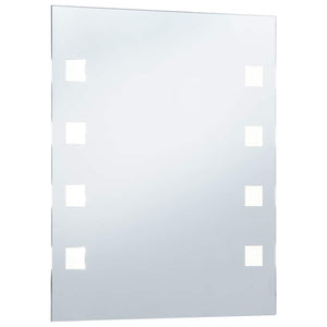 Καθρέφτης Μπάνιου Τοίχου με LED 50 x 60 εκ.