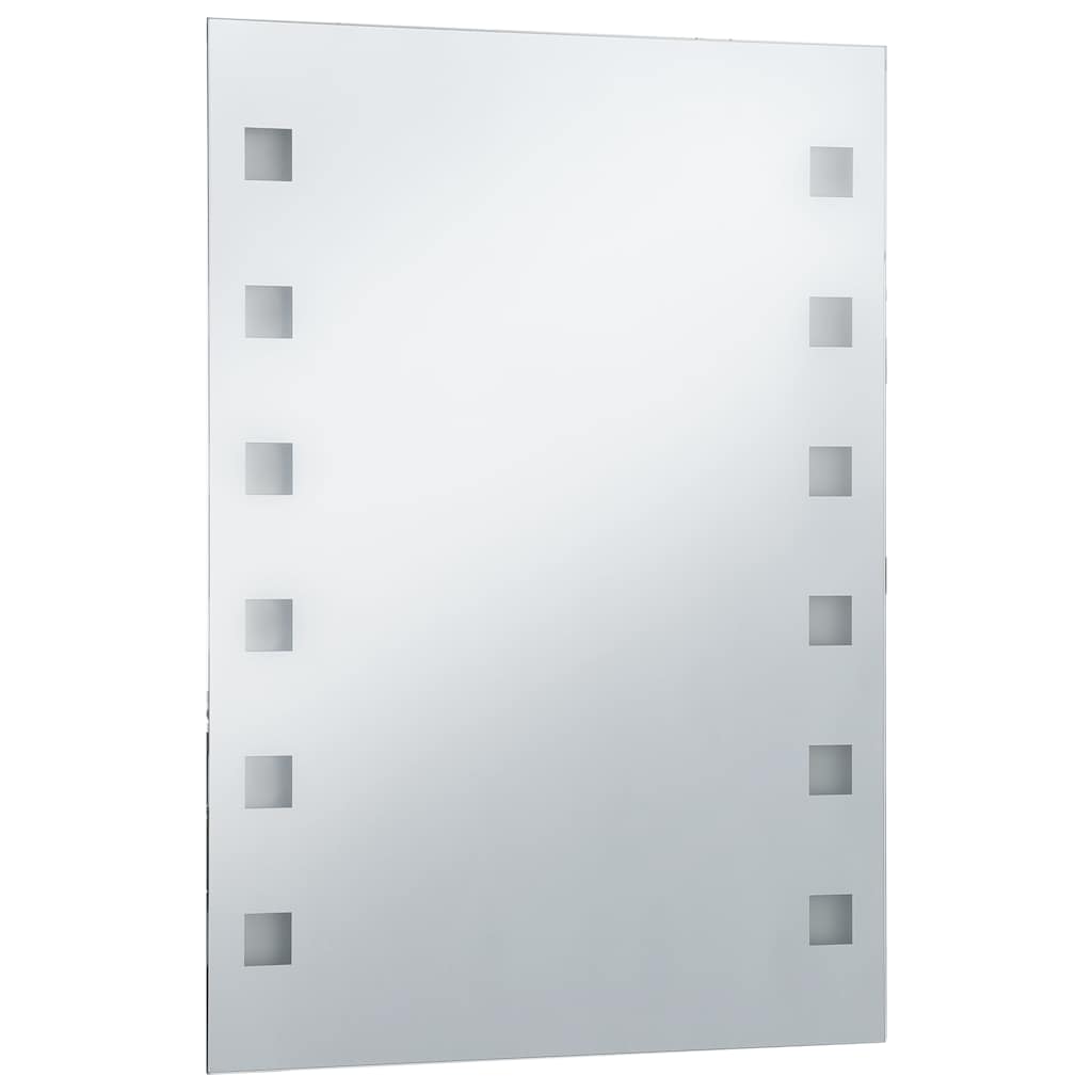 Καθρέφτης Μπάνιου Τοίχου με LED 60 x 80 εκ. - PAKOBAZAAR