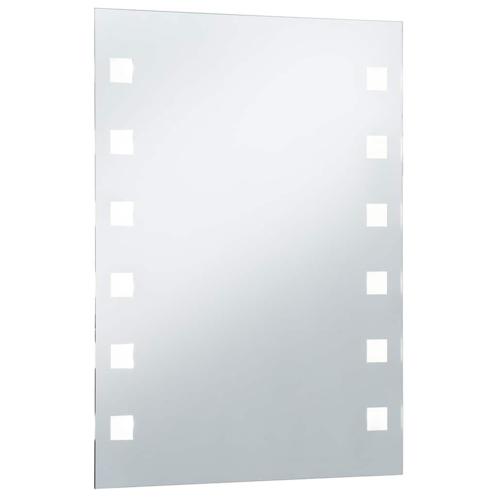 Καθρέφτης Μπάνιου Τοίχου με LED 60 x 80 εκ. - PAKOBAZAAR
