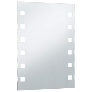 Καθρέφτης Μπάνιου Τοίχου με LED 60 x 80 εκ. - PAKOBAZAAR